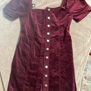 Forever 21 Deep Burgundy Blouse